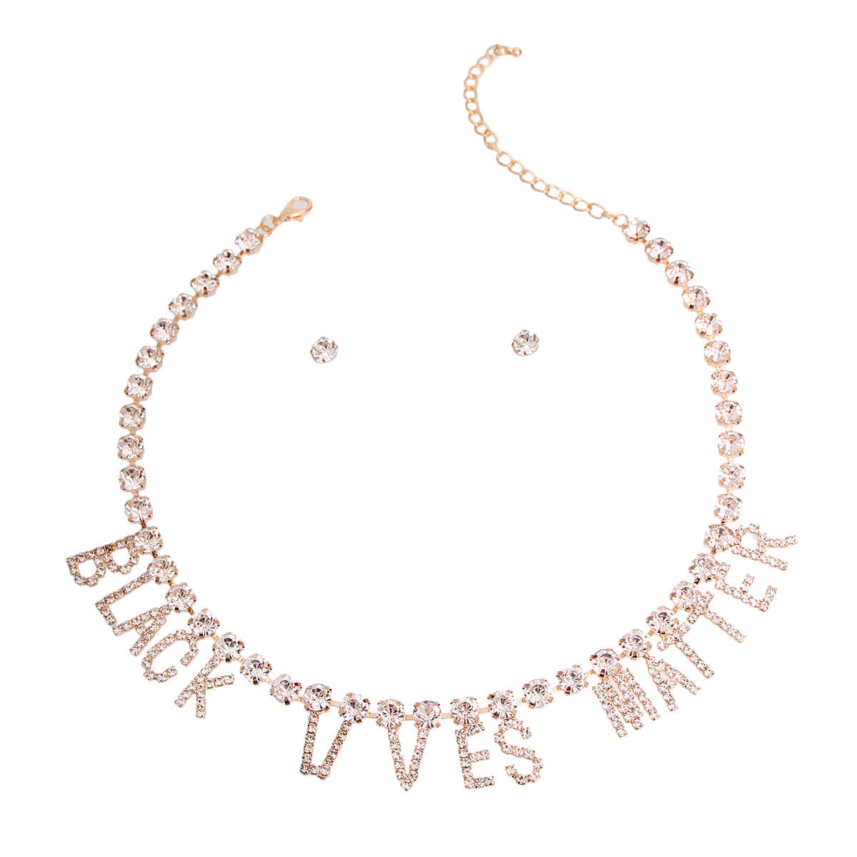 Powerful Black Lives Matter necklace